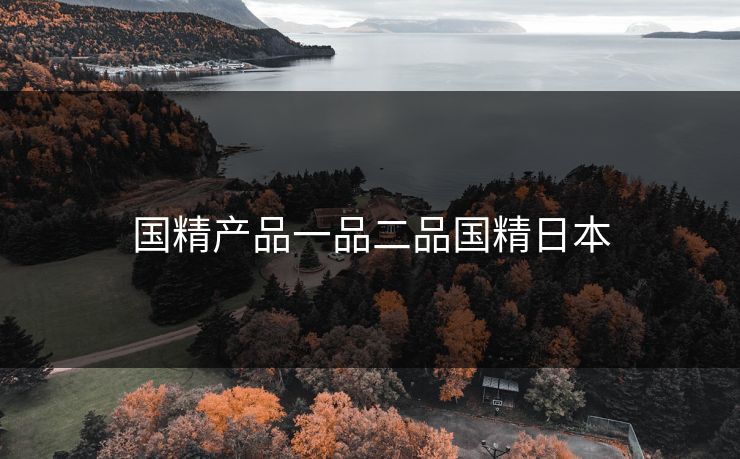 国精产品一品二品国精日本